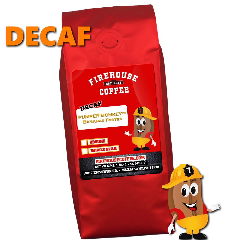 1 lb bag of Bananas Foster Decaf Coffee