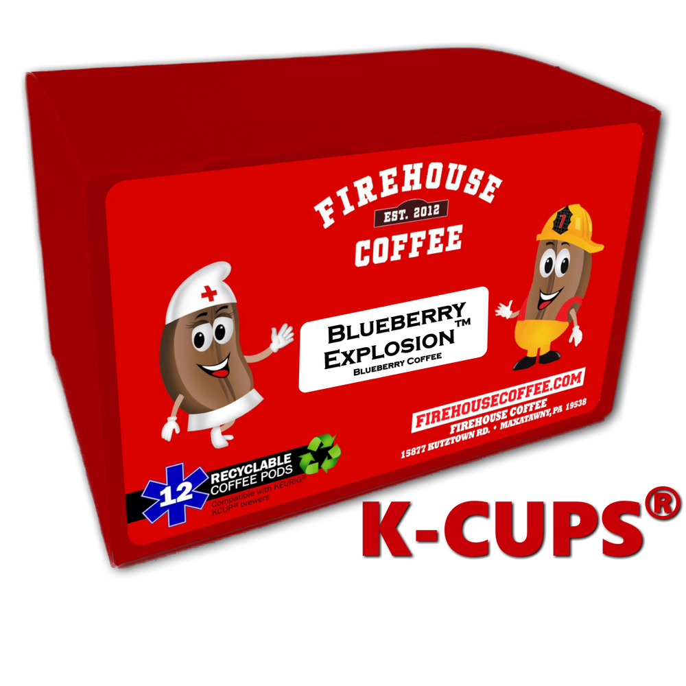 Box of Blueberry Coffee K Cups