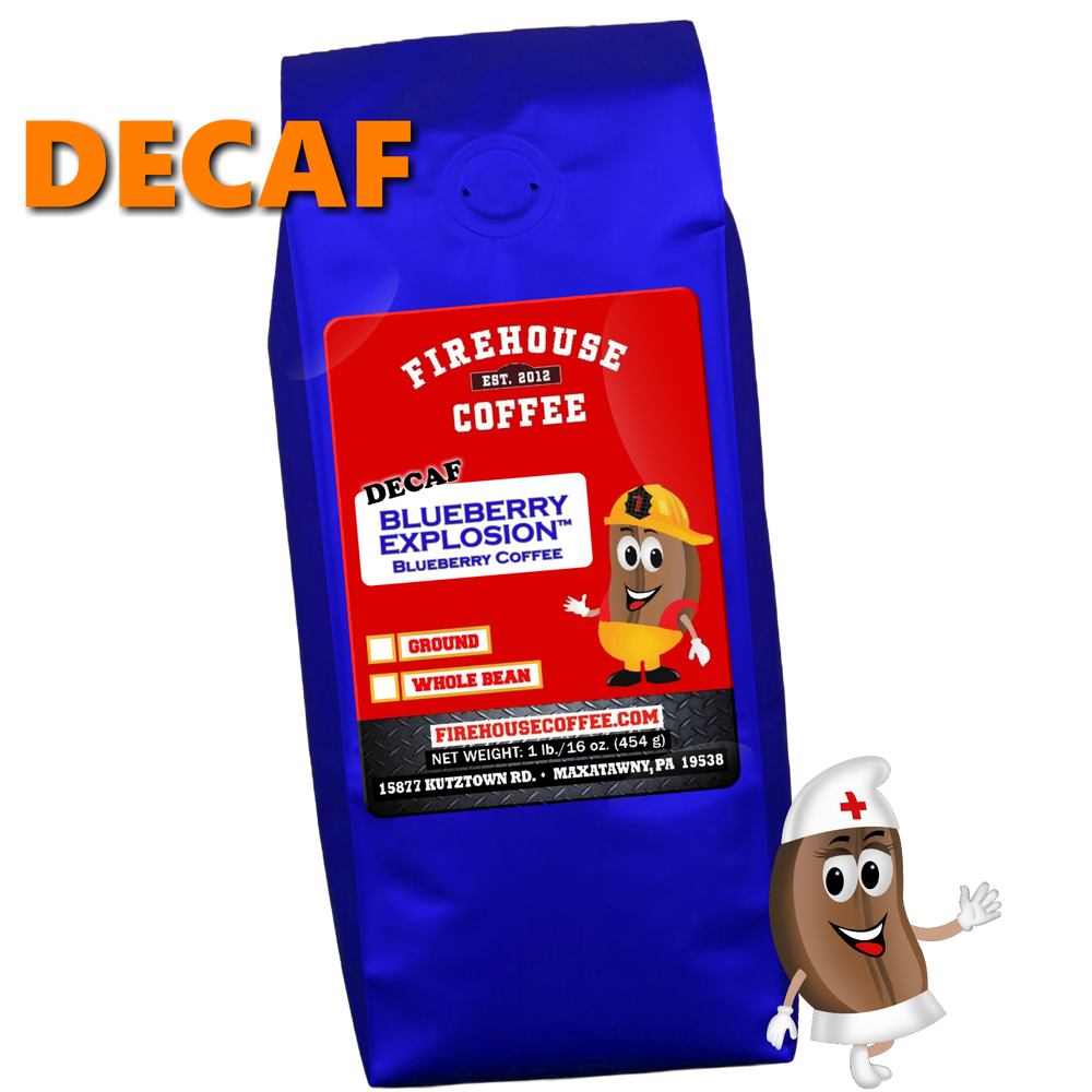 1 lb bag of Decaf Blueberry Coffee