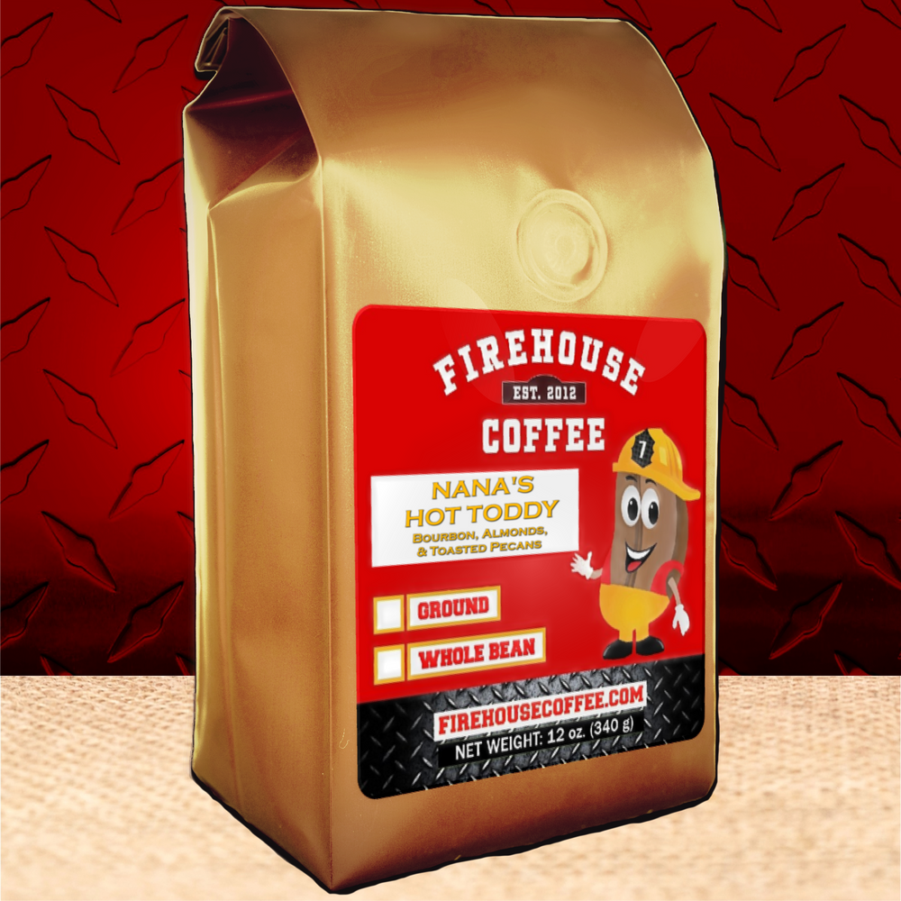 12 oz bag of Bourbon, Swiss Almond, Texas Pecan Coffee