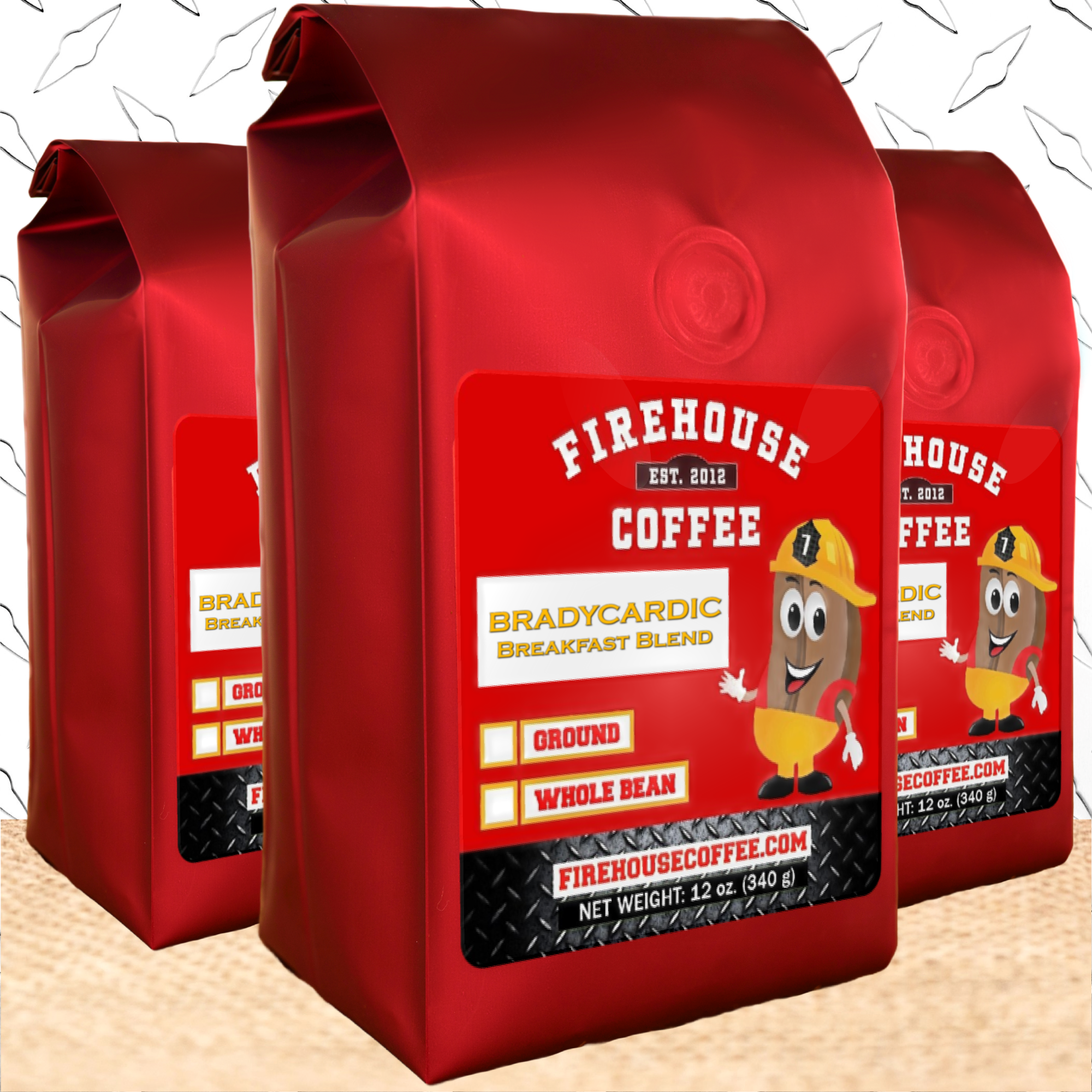 12 oz bags of Breakfast Blend Coffee