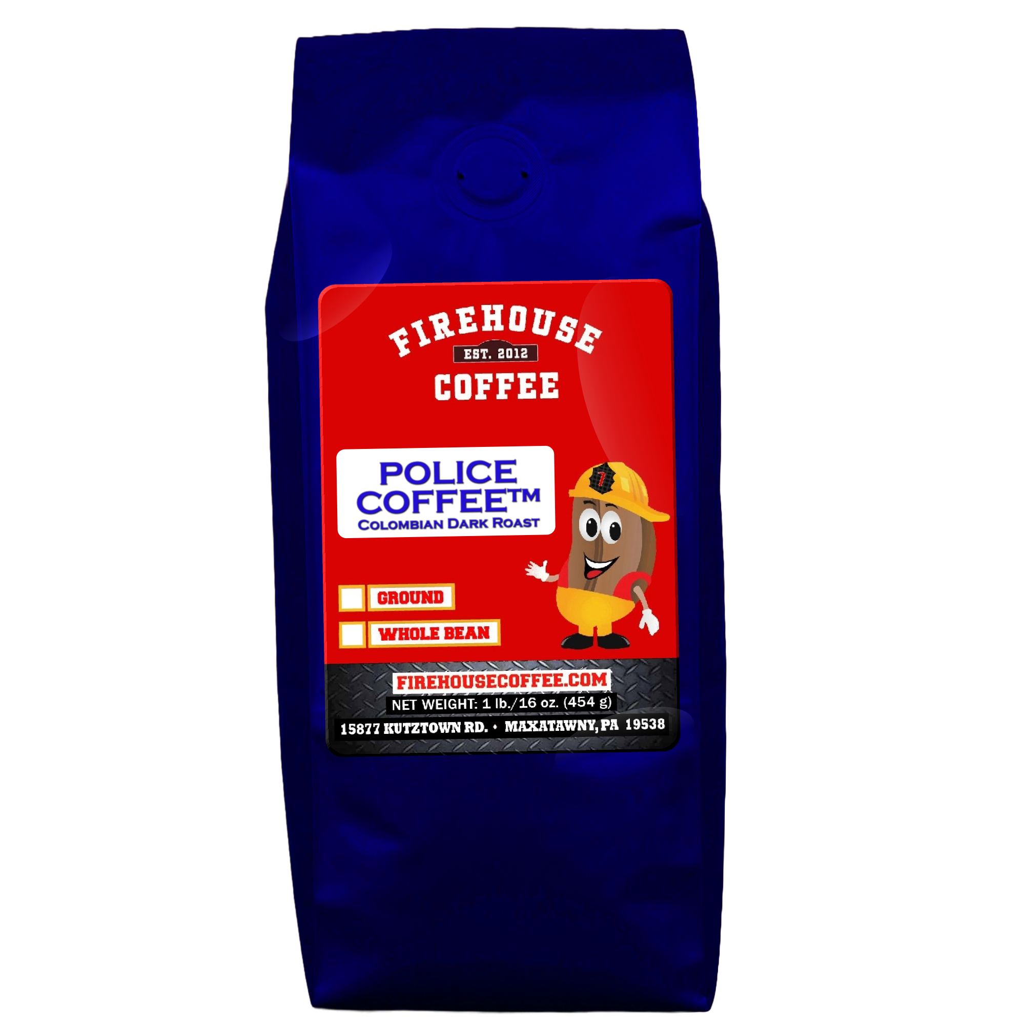 Colombian Dark Roast Coffee - Firehouse Coffee