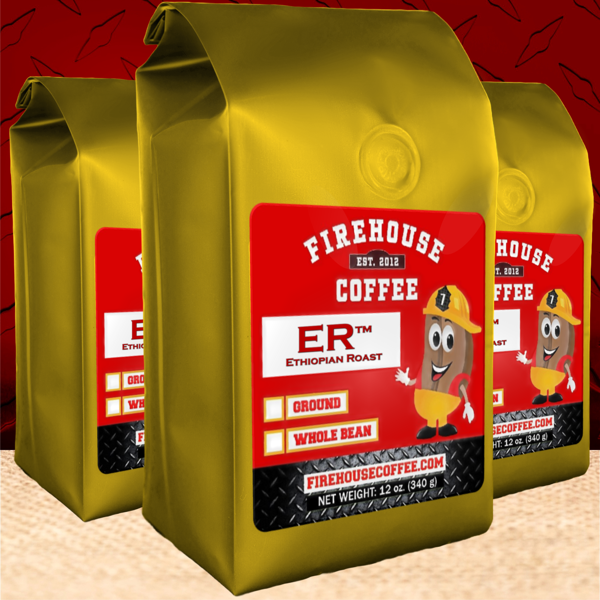 12 oz bags of Ethiopian Coffee