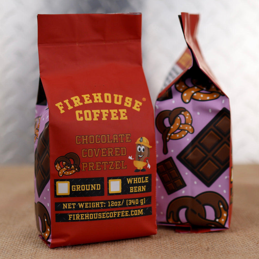 Chocolate Covered Pretzel Flavored Coffee