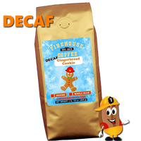 1 lb bag of Gingerbread Cookie Christmas Decaf Coffee