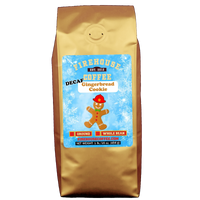 16 oz bag of Gingerbread Cookie Christmas Decaf Coffee
