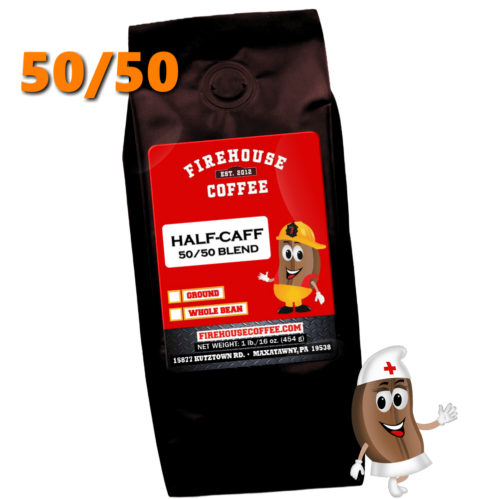 1 lb bag of Half Caff Coffee