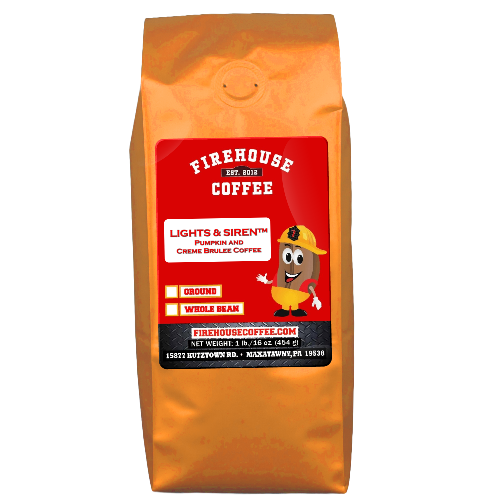 Pumpkin Creme Brulee Coffee Firehouse Coffee