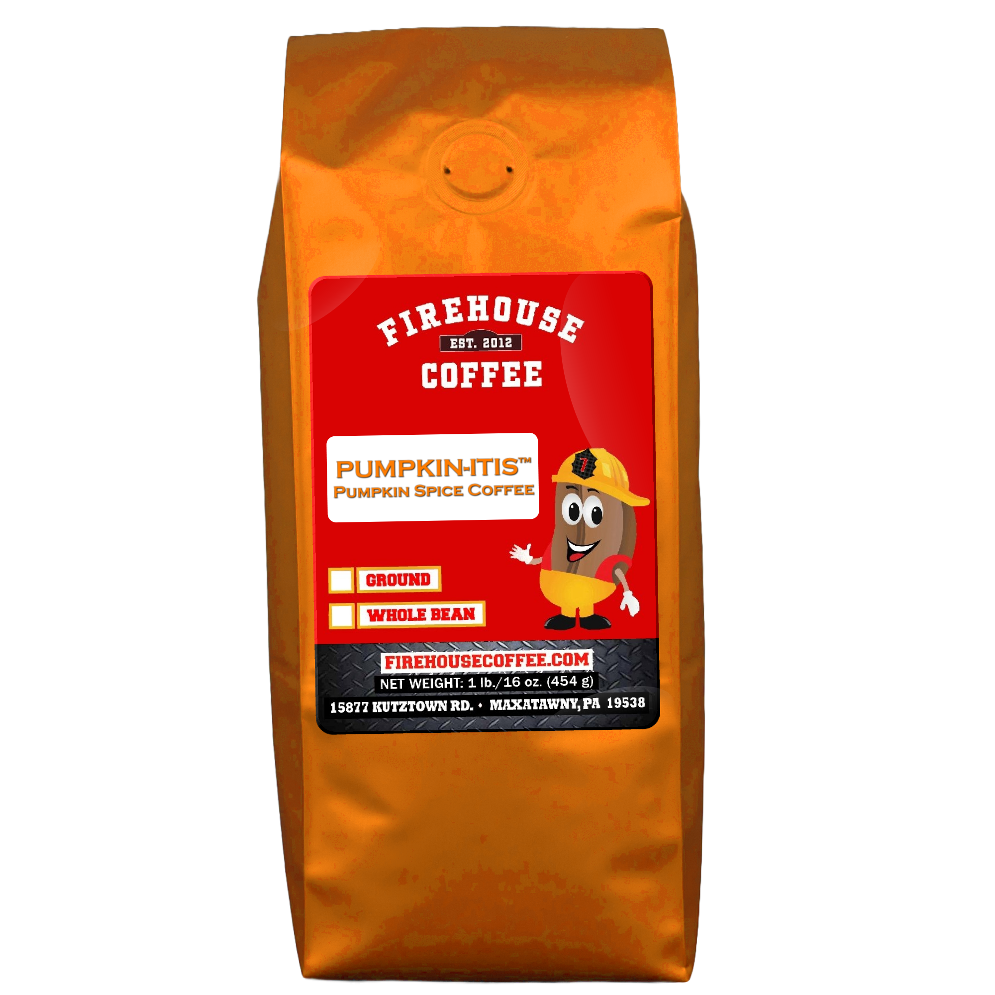16 oz bag of Pumpkin Spice Coffee