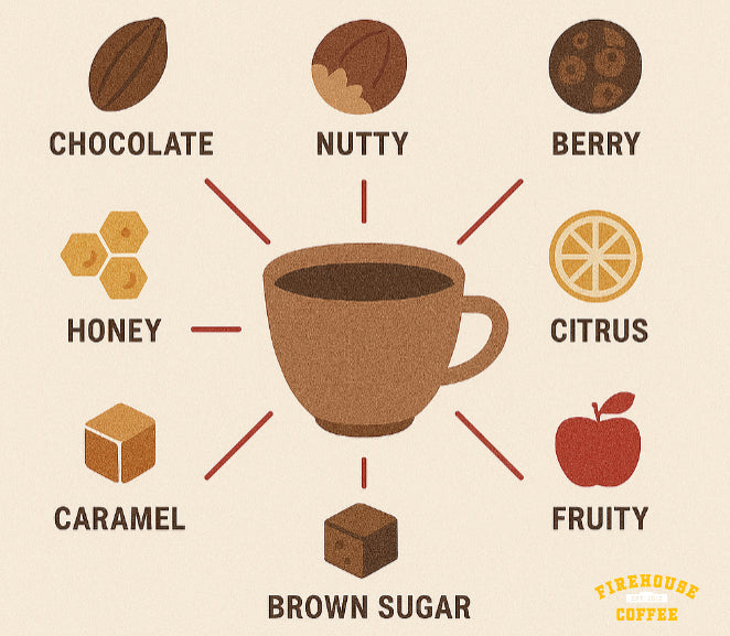 Coffee Flavor Profiles Infographic