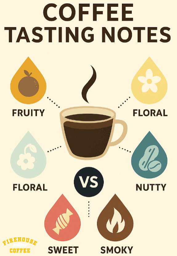 Coffee Tasting Notes Infographic