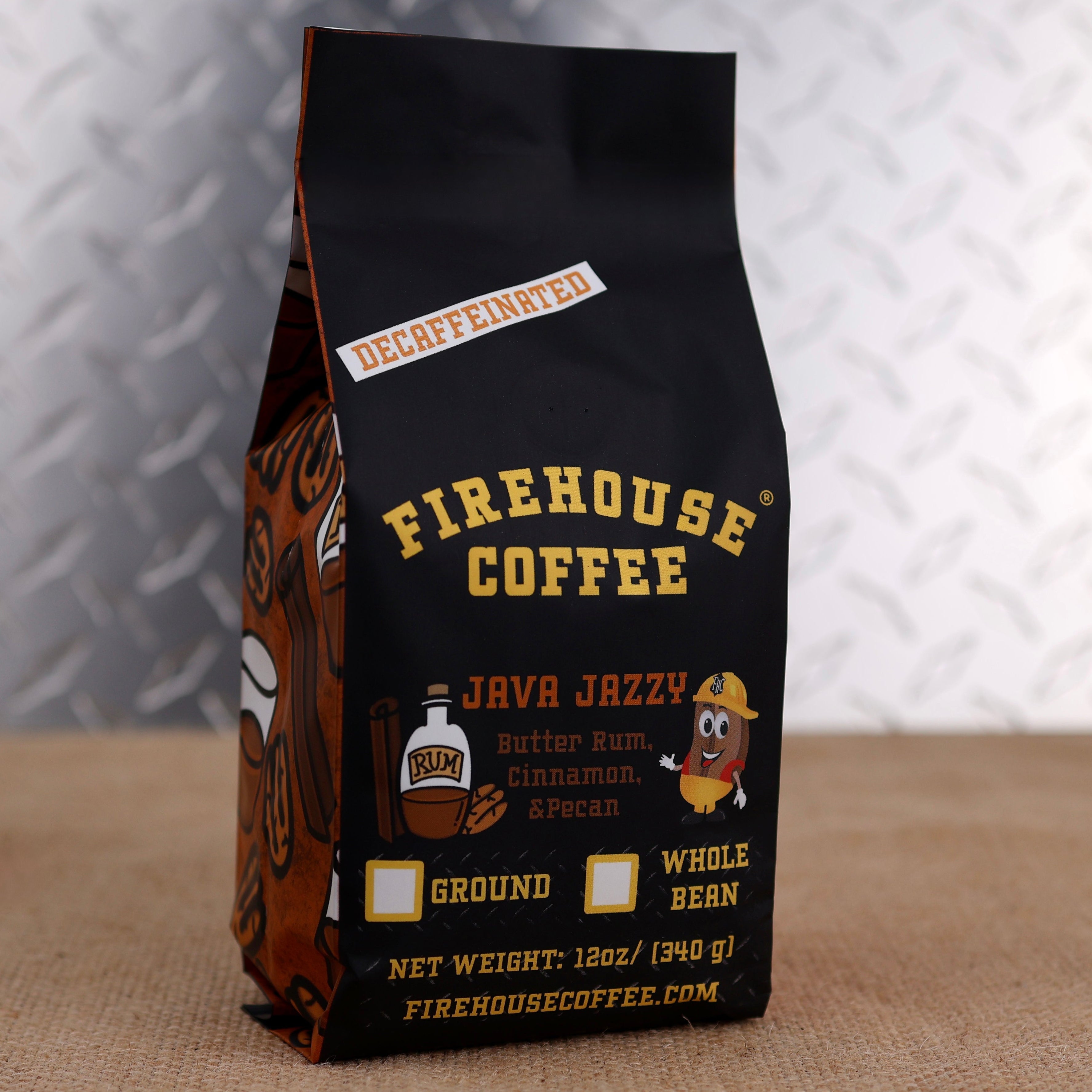 Decaf Java Jazzy™ Flavored Coffee | Firehouse Coffee