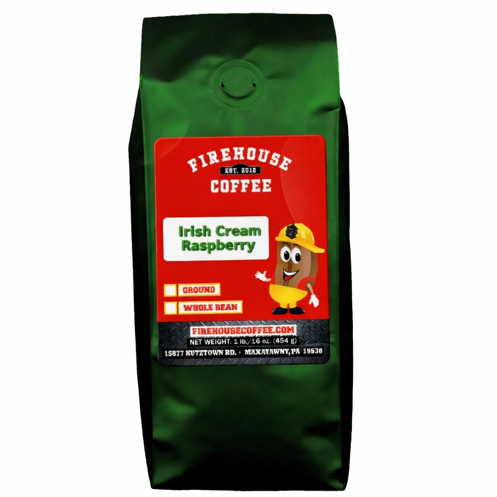 Irish Cream and Raspberry Coffee