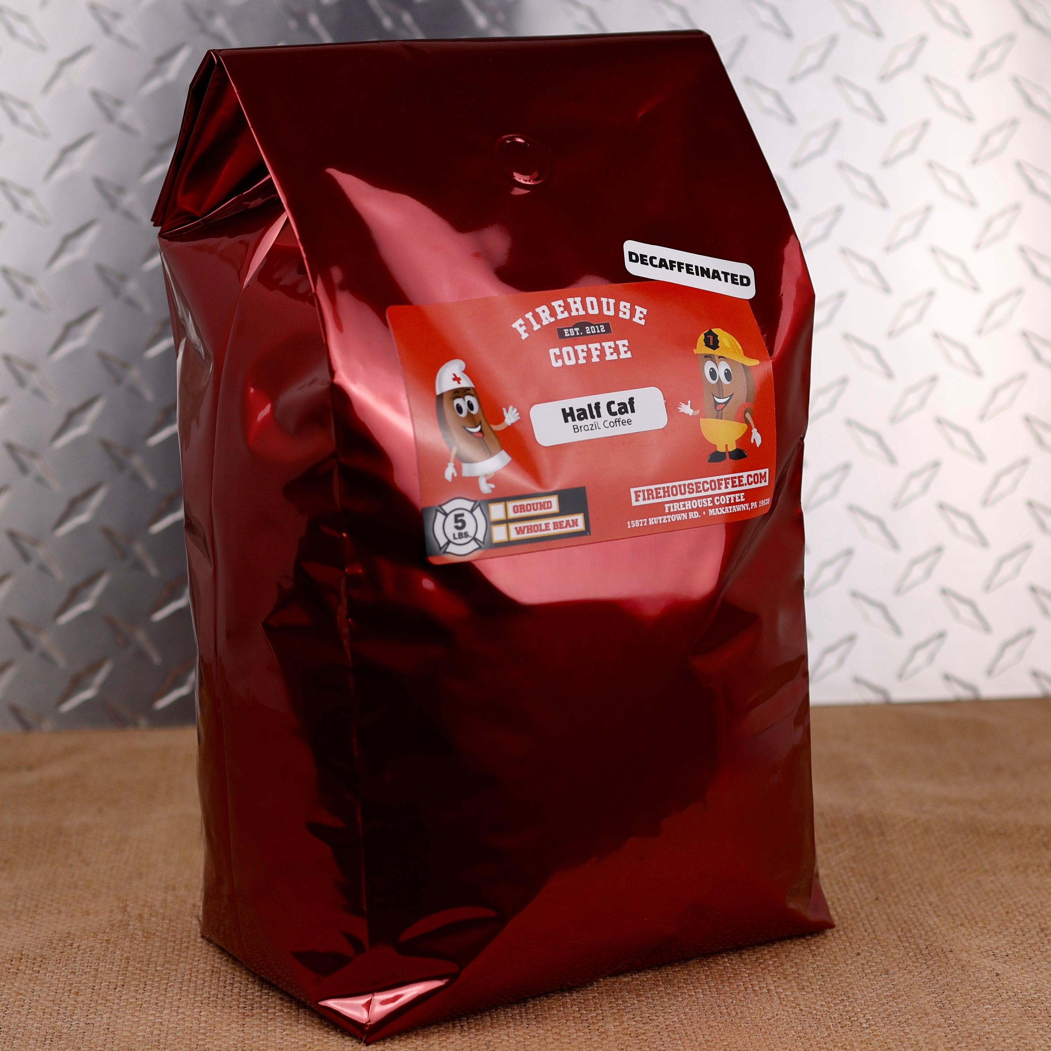 Half Caff Coffee - Firehouse Coffee