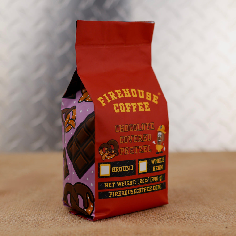 Chocolate Covered Pretzel Flavored Coffee