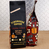 Aged Whiskey and Vanilla 1lb Bag with Fire Truck and Whiskey Bottle