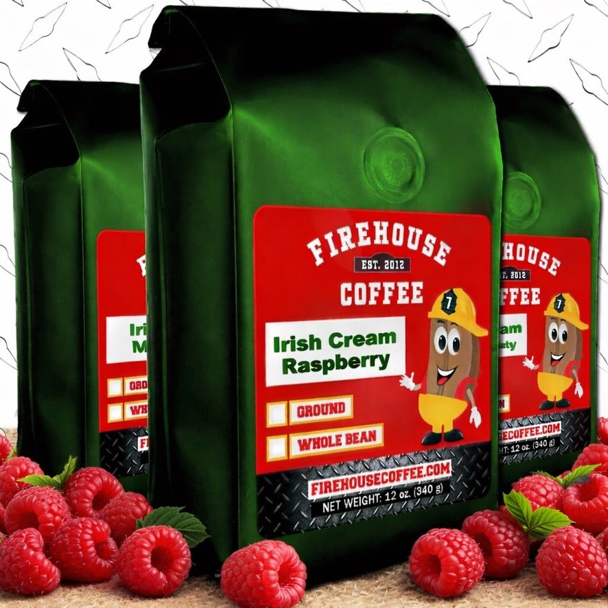 Irish Cream and Raspberry Coffee