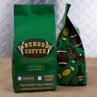 Highlander Grogg Coffee with rich Irish cream and buttery butterscotch flavors. For the Birds!™