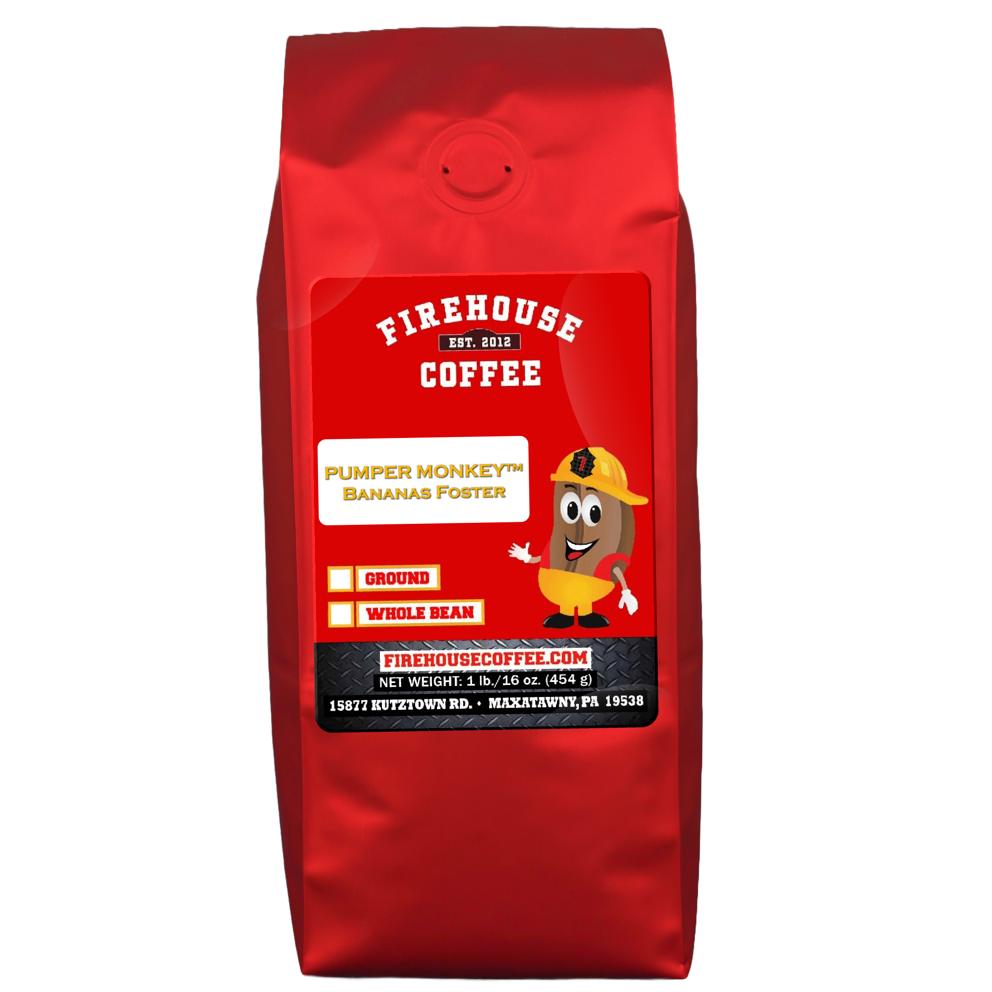 16 oz bag of Bananas Foster Coffee