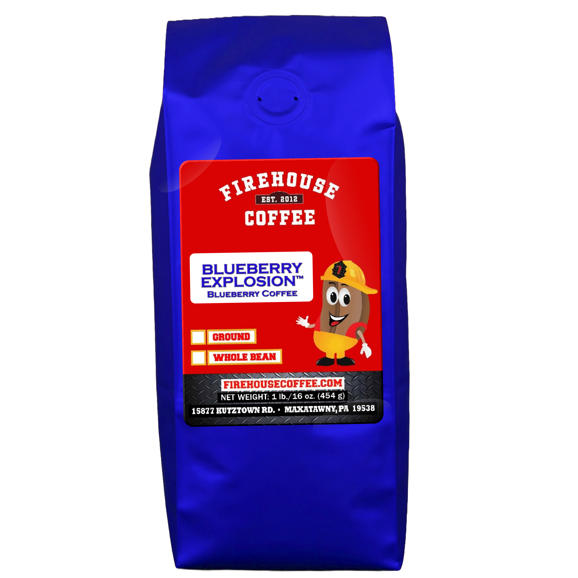 16 oz bag of Blueberry Coffee