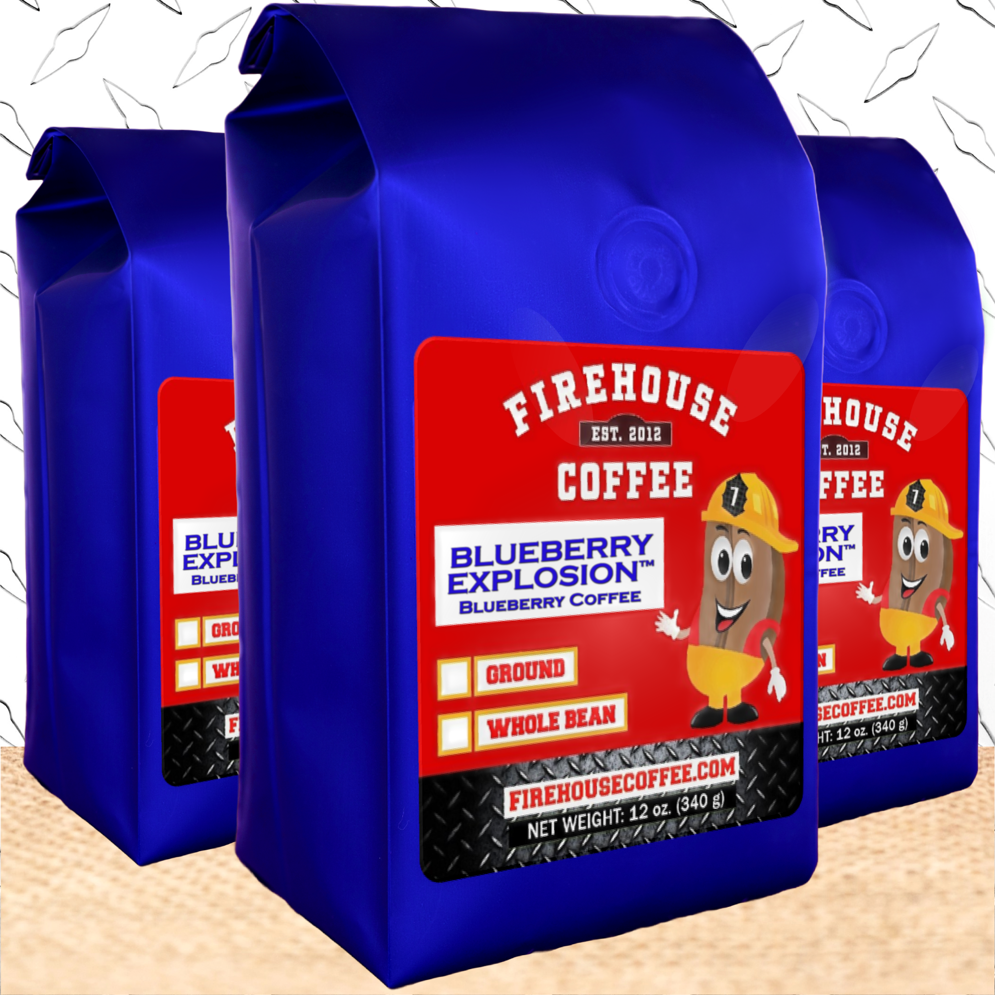 12 oz bags of Blueberry Coffee