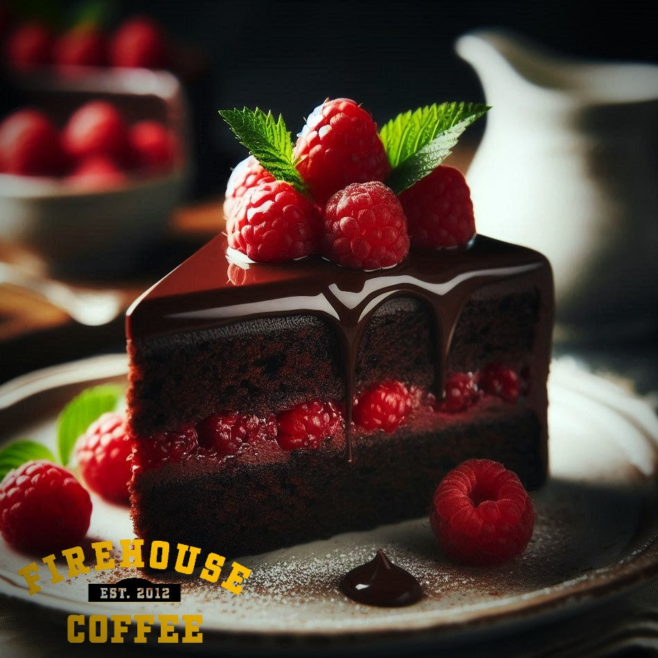 Chocolate Raspberry Coffee - FIREHOUSE COFFEE