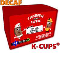 Box of Decaf Colombian Coffee Dark Roast K Cups