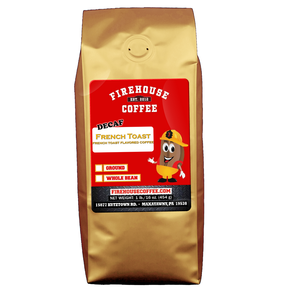 16 oz bag of Decaf French Toast Coffee