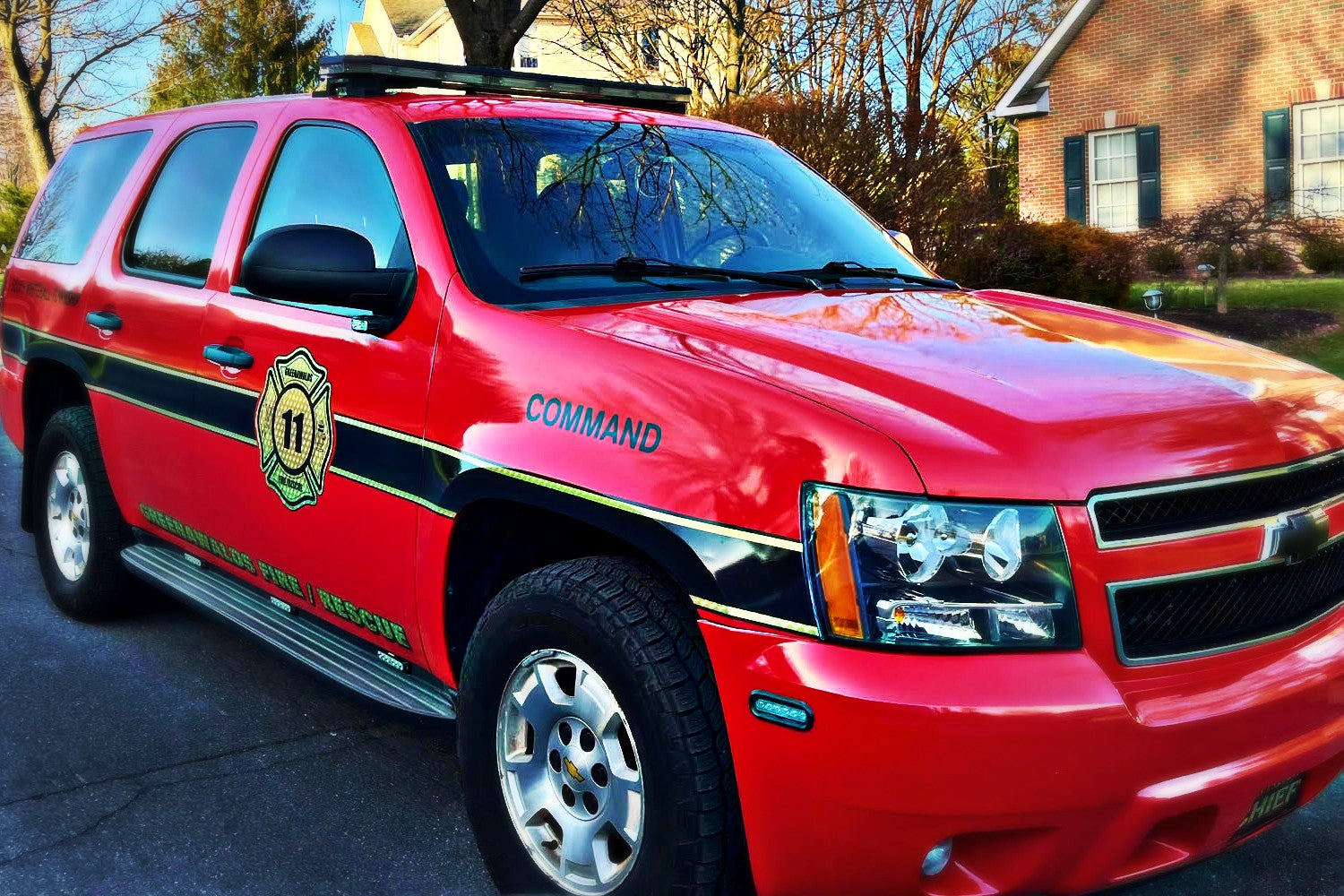 Fire Chief's Vehicle