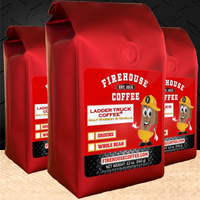 12 oz bags of Aged Malt Whiskey and Vanilla Flavored Coffee