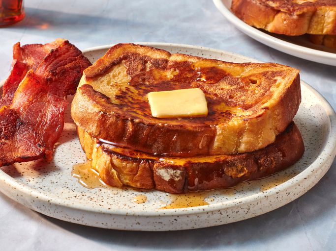 french toast with bacon
