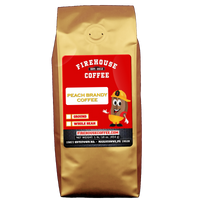 16 oz bag of Peach Brandy Whiskey Coffee