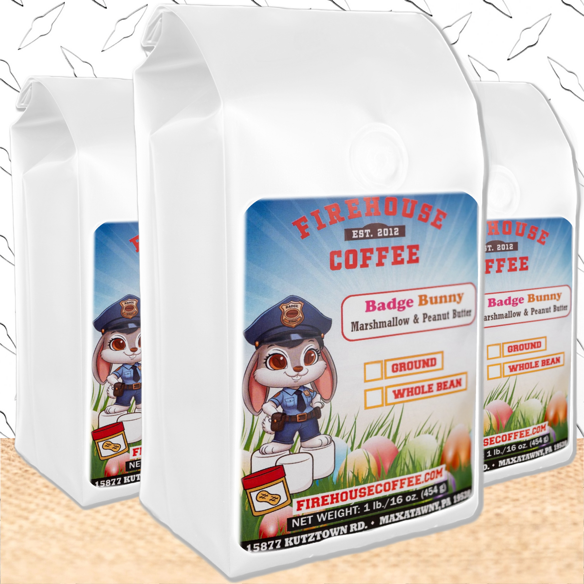 16 oz bags of Marshmallow Peanut Butter Coffee