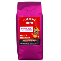 16 oz bag of Raspberry and Jamaican Dark Rum Coffee
