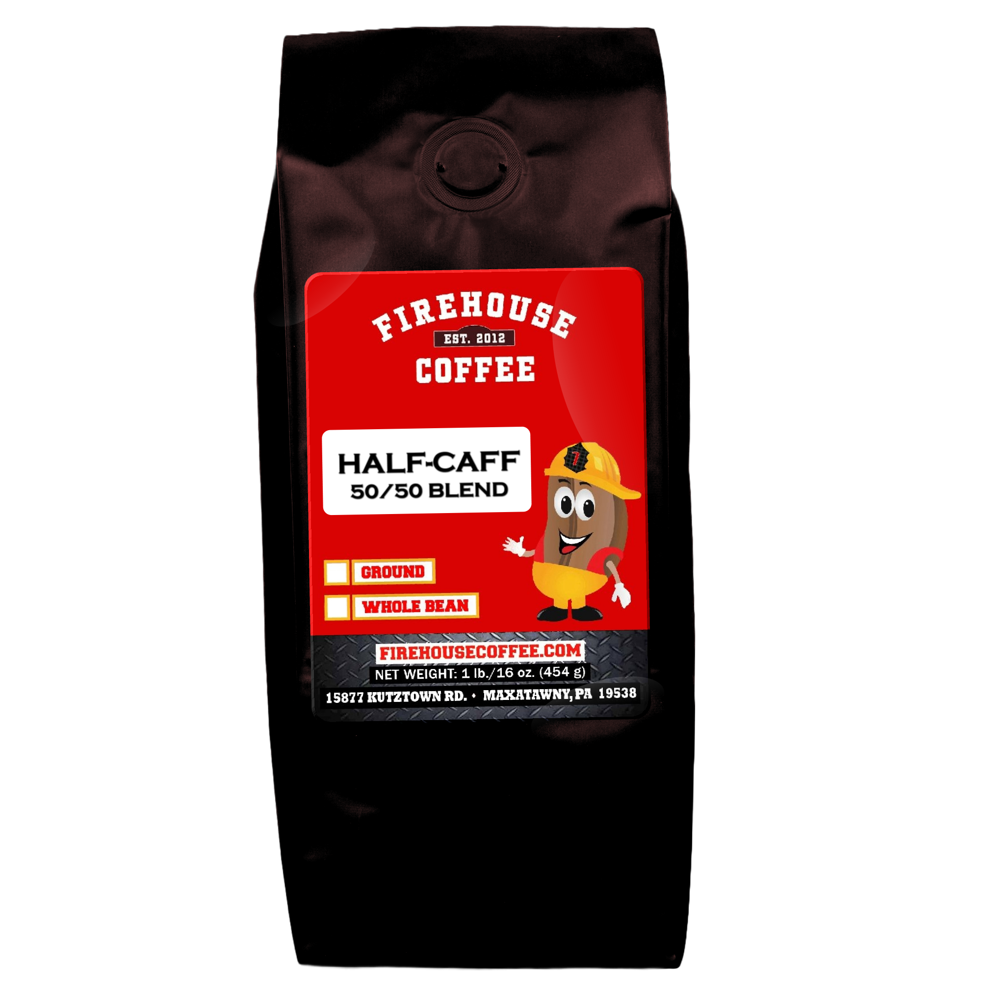 16 oz bag of Half Caff Coffee