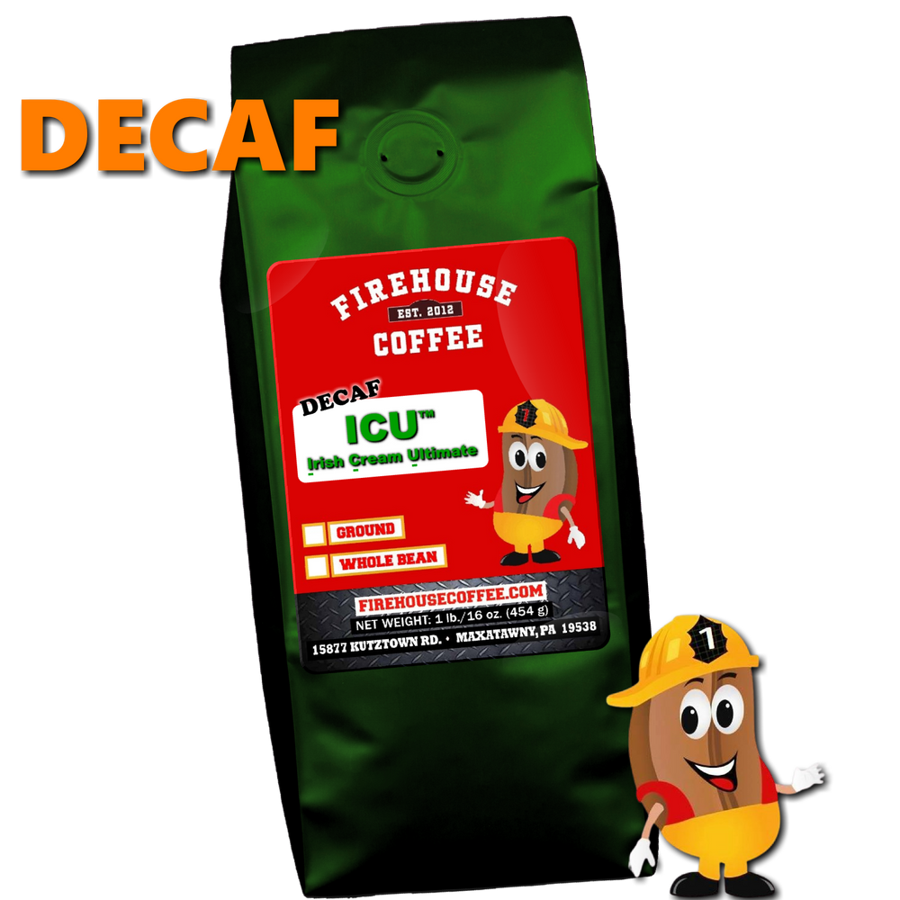 1 lb bag of Irish Cream Decaf Coffee