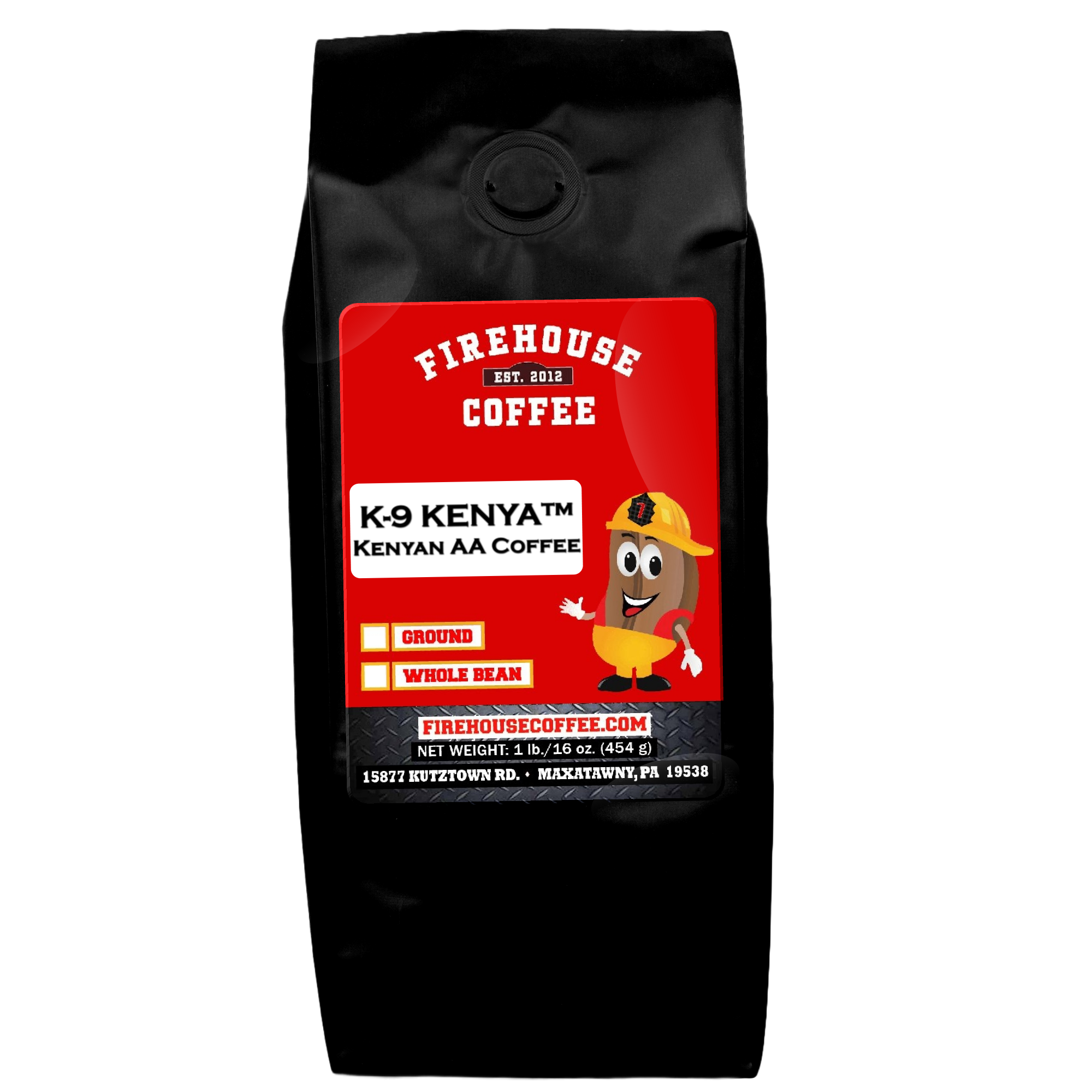 16 oz bag of Kenyan AA Single Origin Coffee
