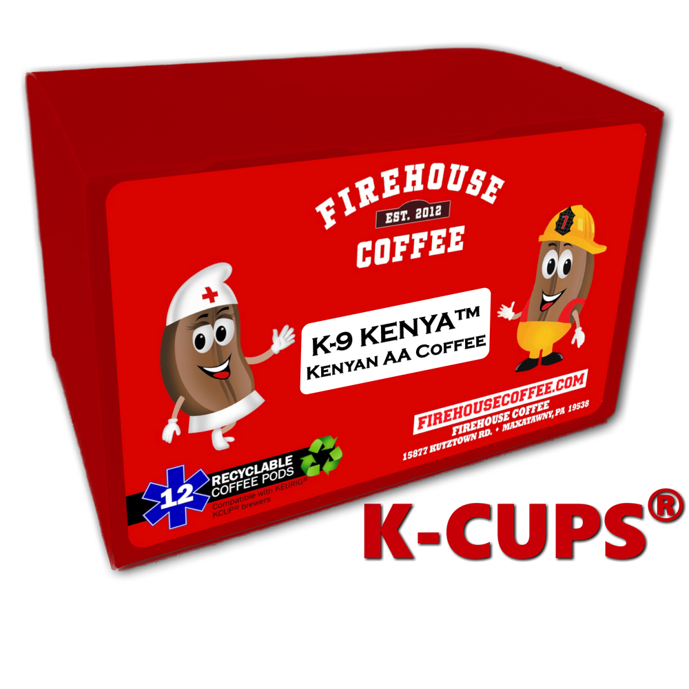 Box of Kenyan AA Single Origin Coffee K Cups