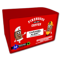 Caramel Alert Salted Caramel Coffee K-Cups 12-count box by Firehouse Coffee