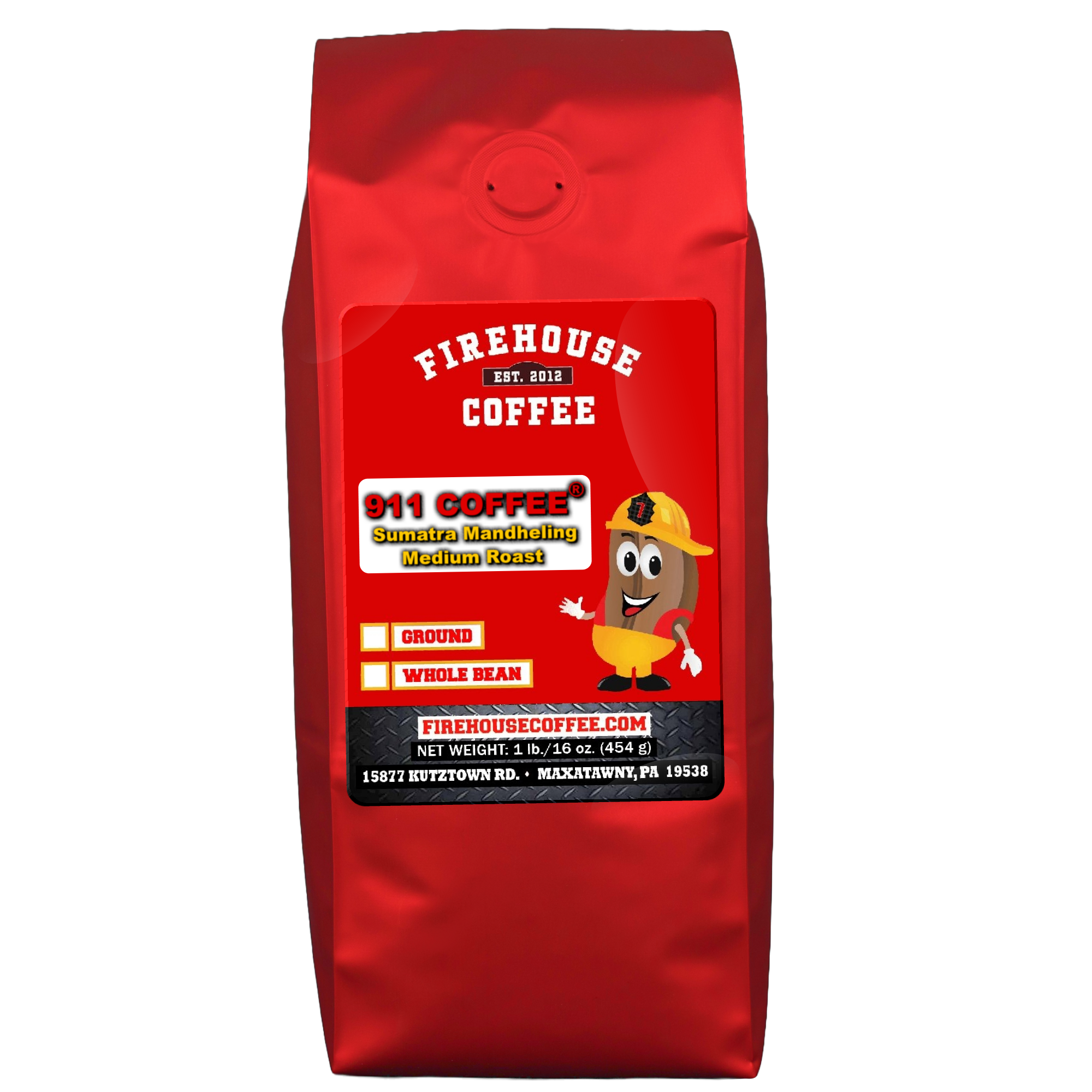 16 oz bag of Sumatra Mandheling Coffee